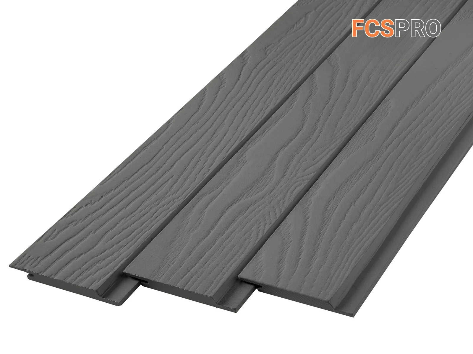 FCS Фиброцементный сайдинг Wood Click Штиль 3000х100х10мм 0.3м2 F54