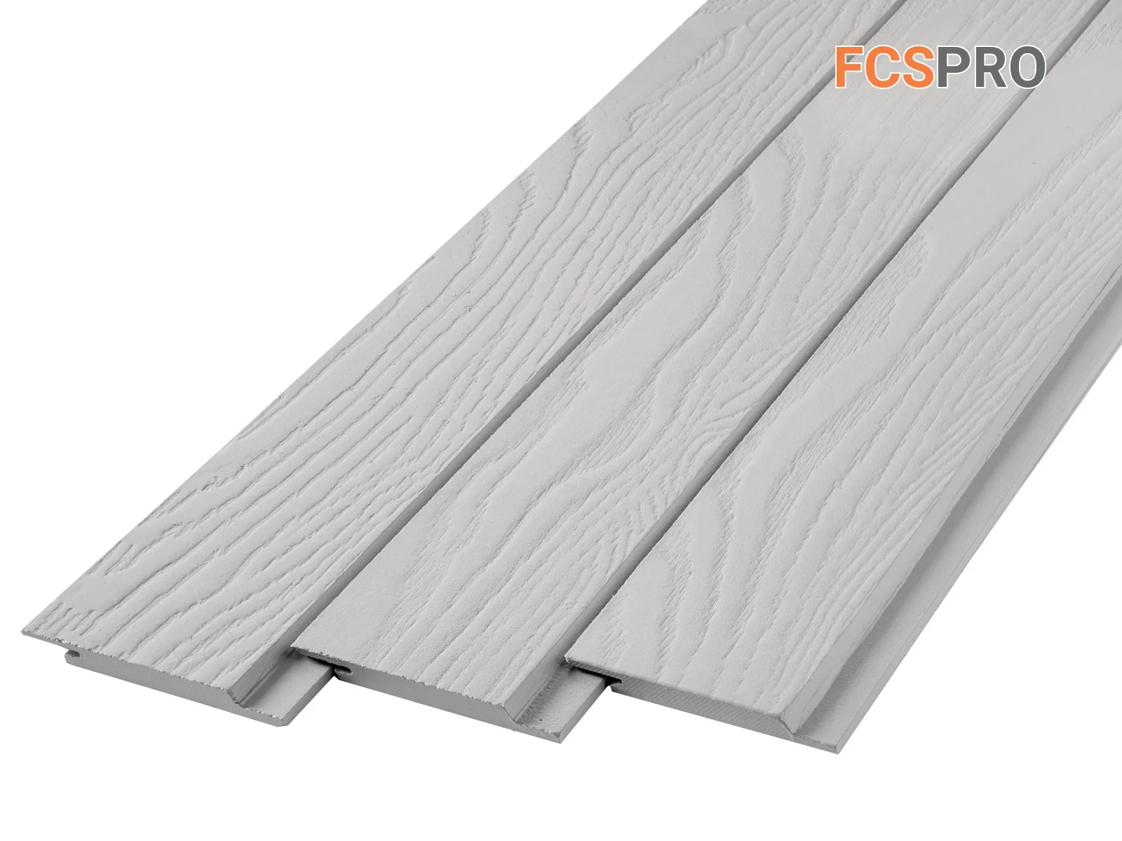 FCS Фиброцементный сайдинг Wood Click Штиль 3000х100х10мм 0.3м2 F05