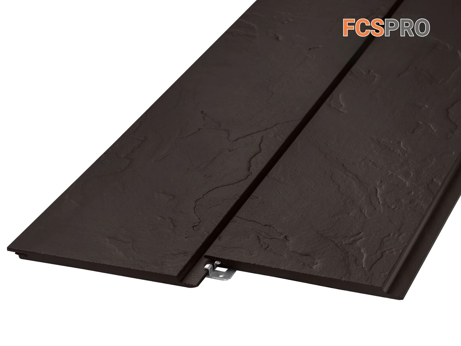 FCS Фиброцементный сайдинг Стоун Клик 3000х190х10мм 0.57м2 F04 купить в Санкт-Петербурге