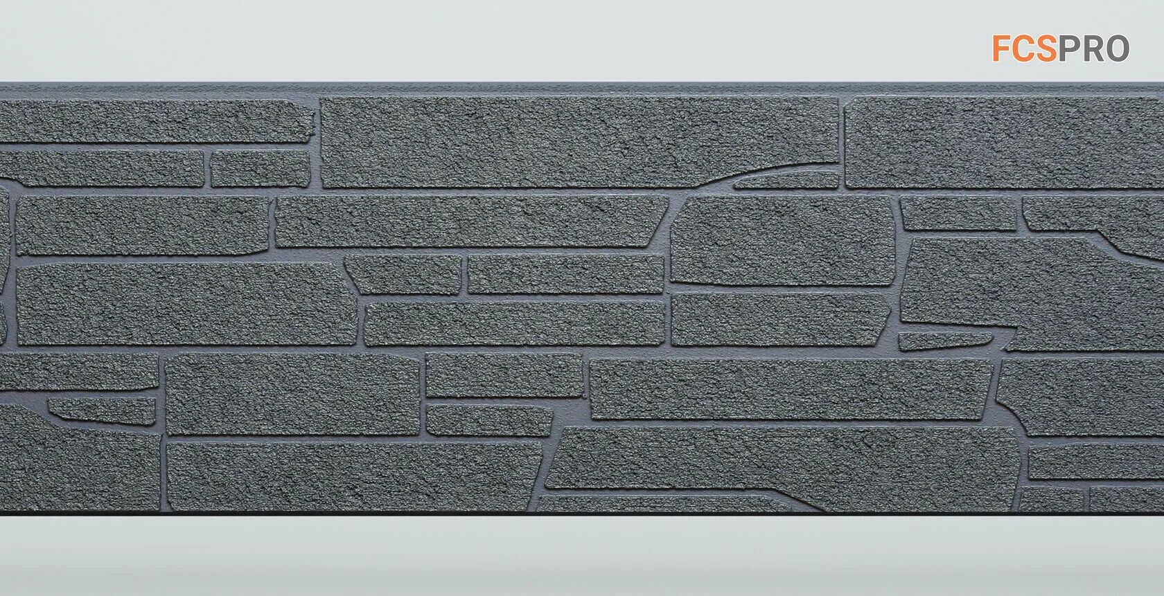 FCS Фиброцементные панели под камень Simple 1480х360х15мм 0.533м2 АА7116, FCS Фиброцементные панели под камень Simple 1480х360х15мм 0.533м2 АА7116