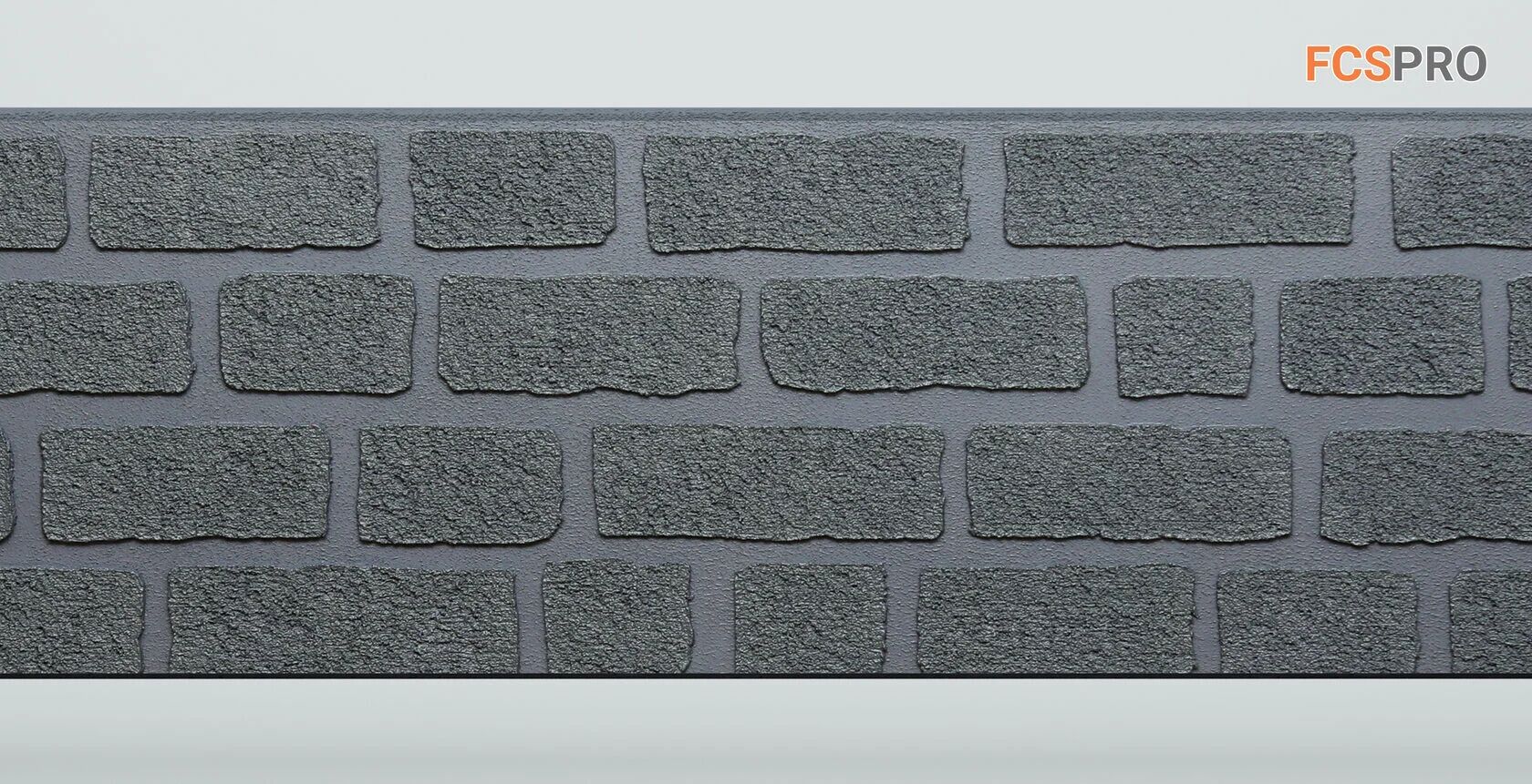 FCS Фиброцементные панели под кирпич Simple 1480х360х15мм 0.533м2 АА4116, FCS Фиброцементные панели под кирпич Simple 1480х360х15мм 0.533м2 АА4116