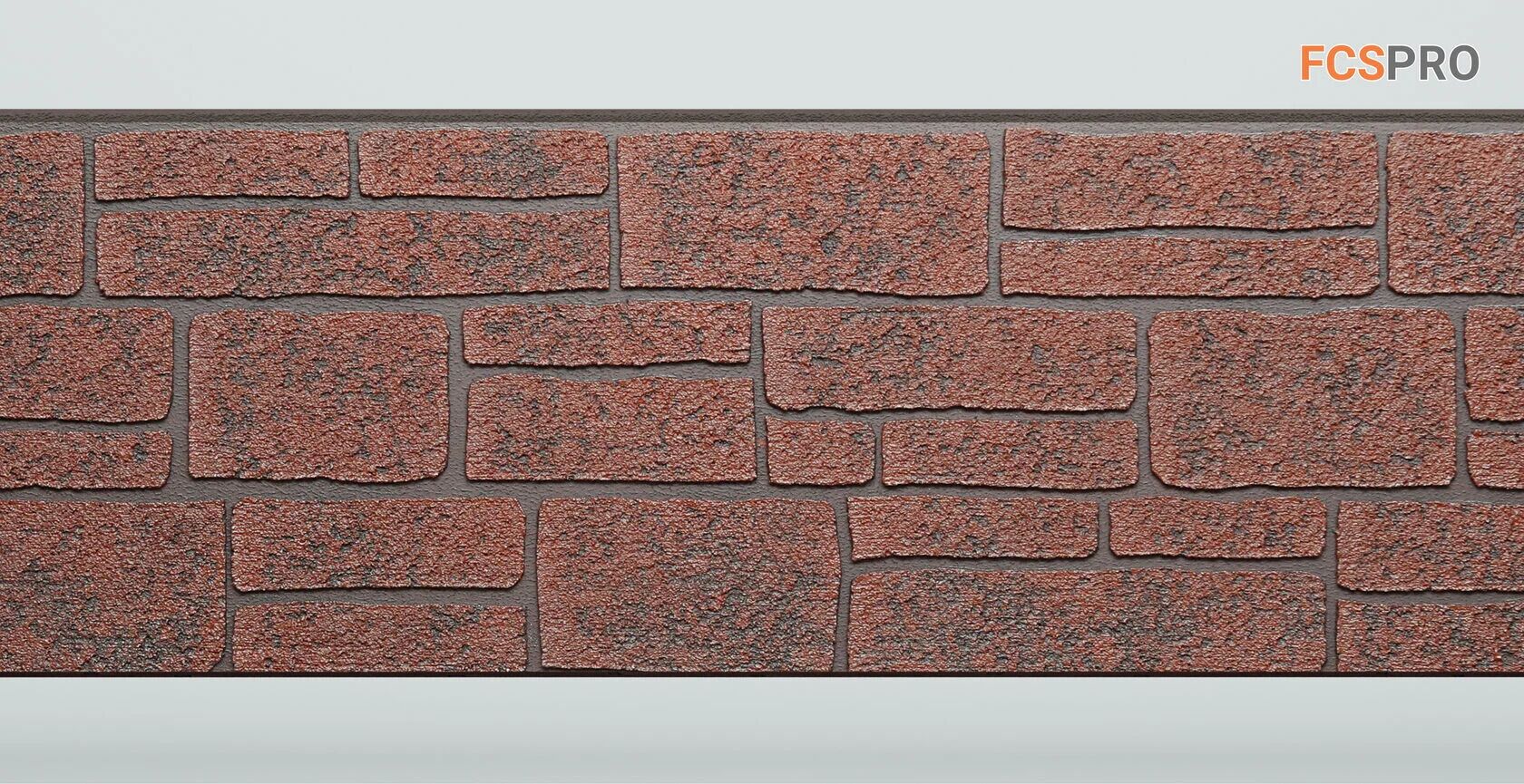 FCS Фиброцементные панели под камень Simple 1480х360х15мм 0.533м2 АА6115, FCS Фиброцементные панели под камень Simple 1480х360х15мм 0.533м2 АА6115