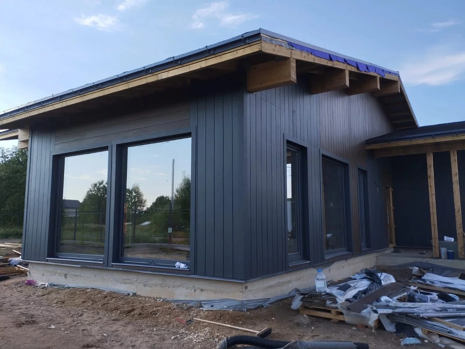 FCS Фиброцементный сайдинг Вуд Клик Целлюлоза 3000х200х10мм 0.6м2 F19 купить в Санкт-Петербурге