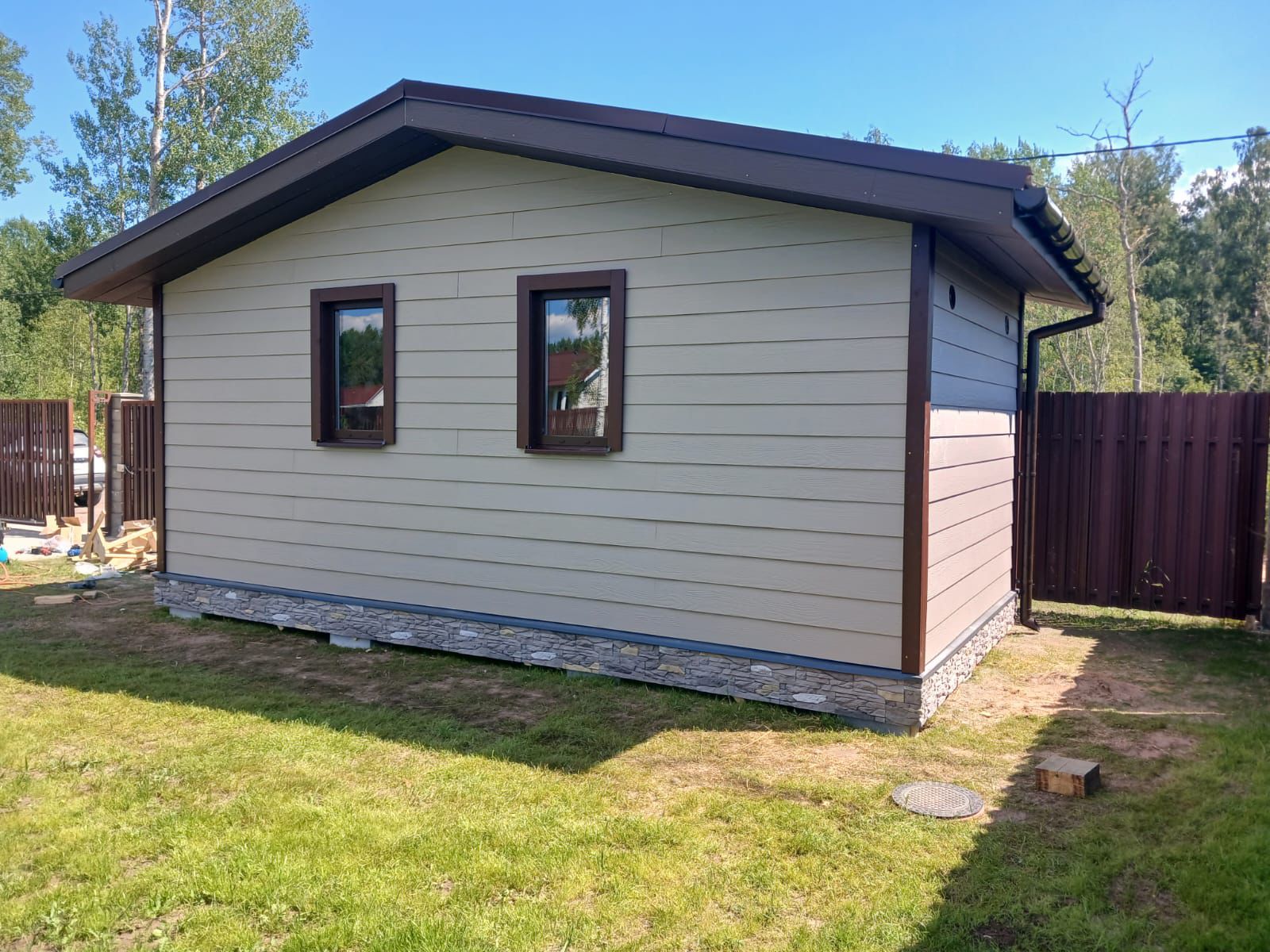 FCS Фиброцементный сайдинг Вуд Целлюлоза 3000х200х8мм 0.6м2 F14 купить в Санкт-Петербурге