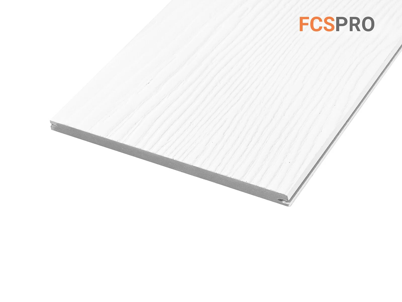 FCS Фиброцементный сайдинг Вуд Лайн (паз-паз) Целлюлоза 3000х200х10мм 0.6м2 F01 купить в Санкт-Петербурге