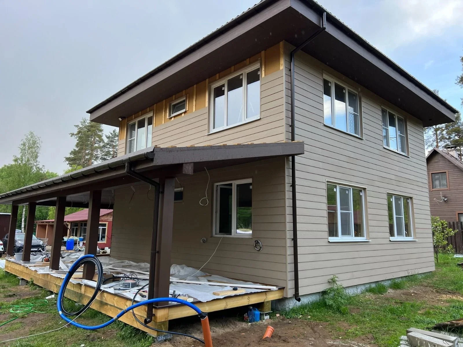 FCS Фиброцементный сайдинг Вуд Целлюлоза 3000х200х8мм 0.6м2 F03 купить в Санкт-Петербурге