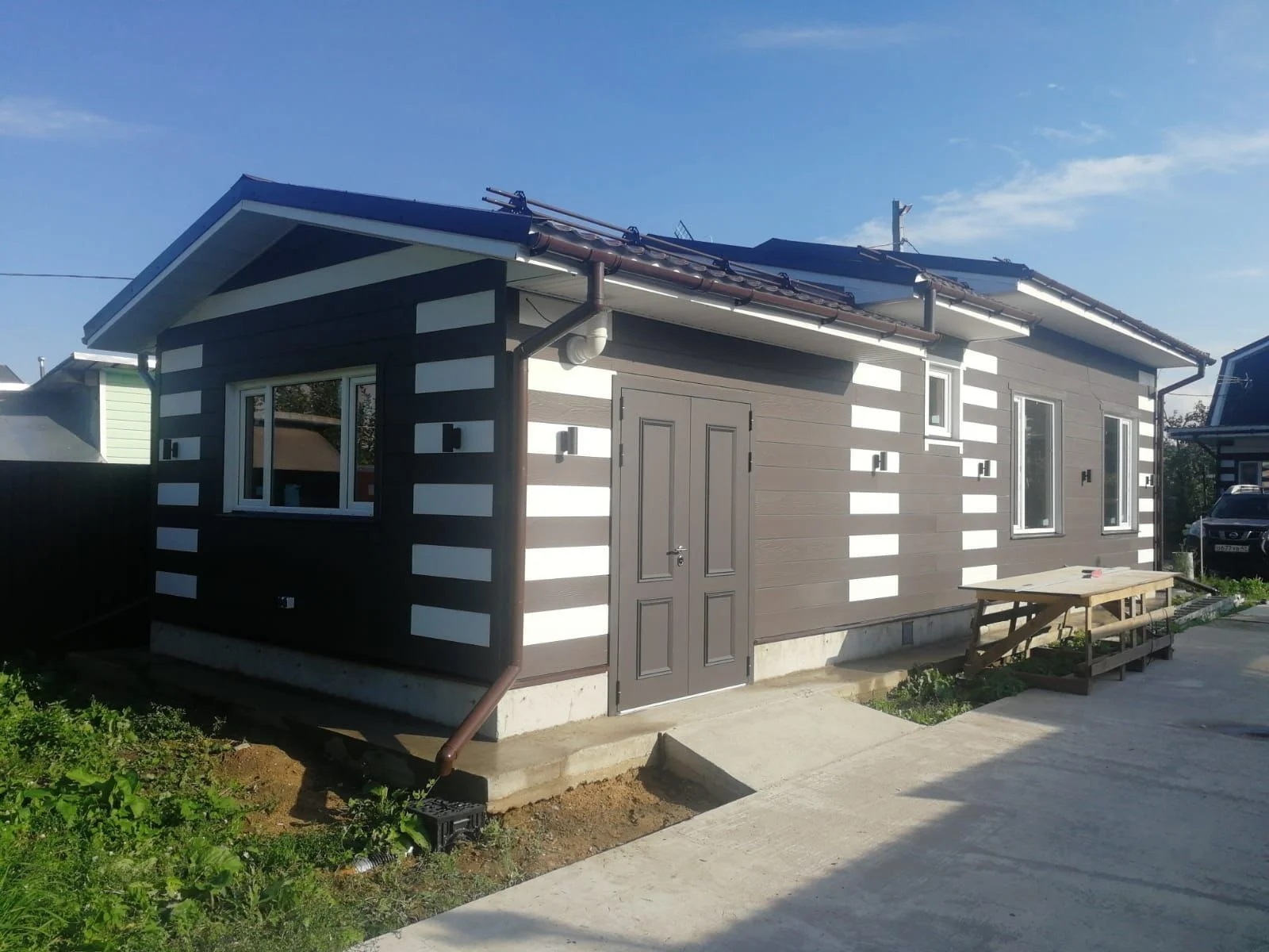 FCS Фиброцементный сайдинг Вуд Клик Целлюлоза 3000х200х10мм 0.6м2 F04 купить в Санкт-Петербурге