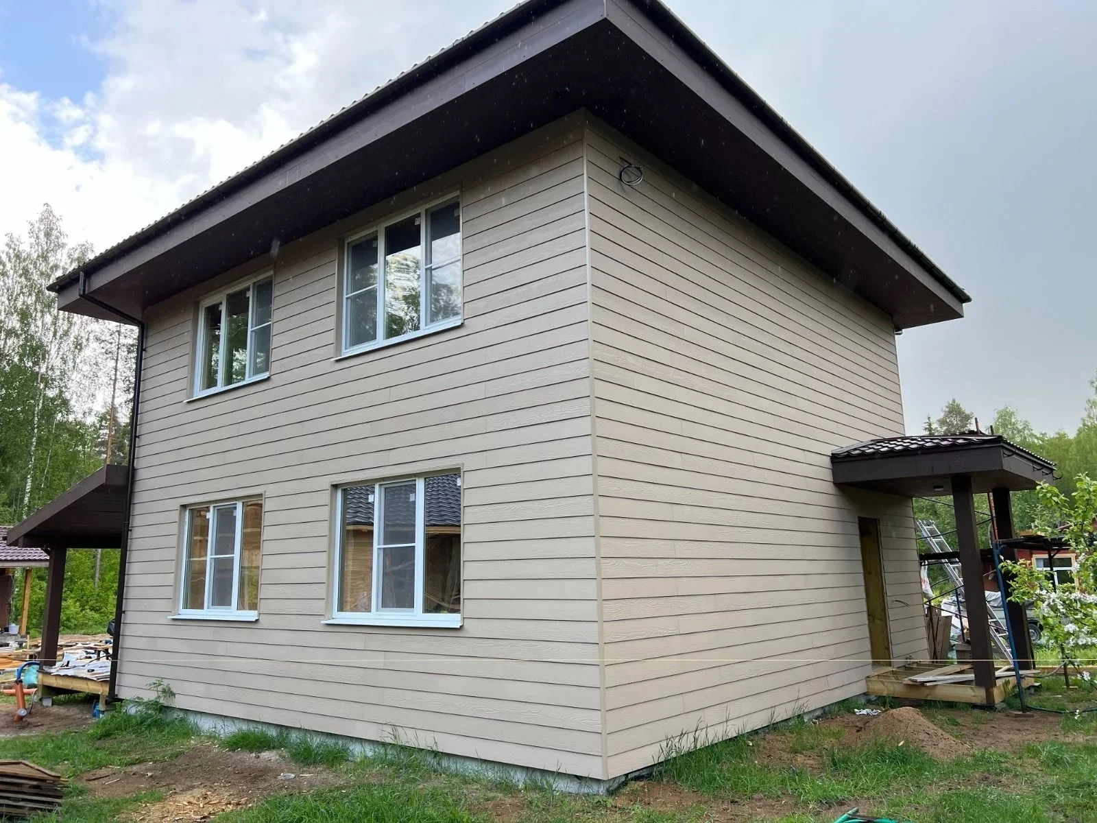 FCS Фиброцементный сайдинг Вуд Целлюлоза 3000х200х8мм 0.6м2 F03 купить в Санкт-Петербурге