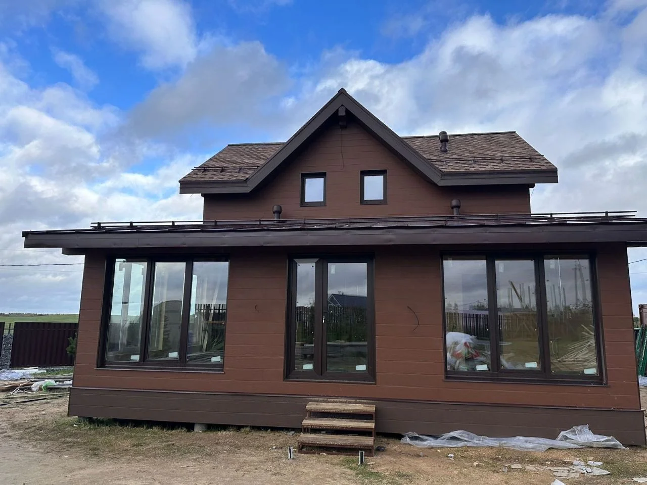 FCS Фиброцементный сайдинг Вуд Клик Целлюлоза 3000х200х10мм 0.6м2 F30 купить в Санкт-Петербурге