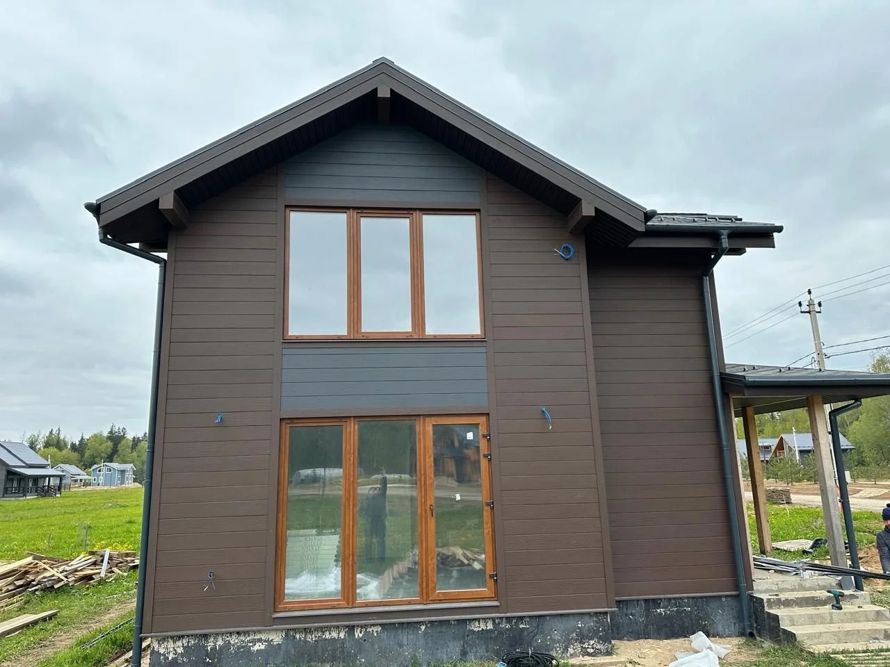 FCS Фиброцементный сайдинг Вуд Клик Целлюлоза 3000х200х10мм 0.6м2 F21 купить в Санкт-Петербурге