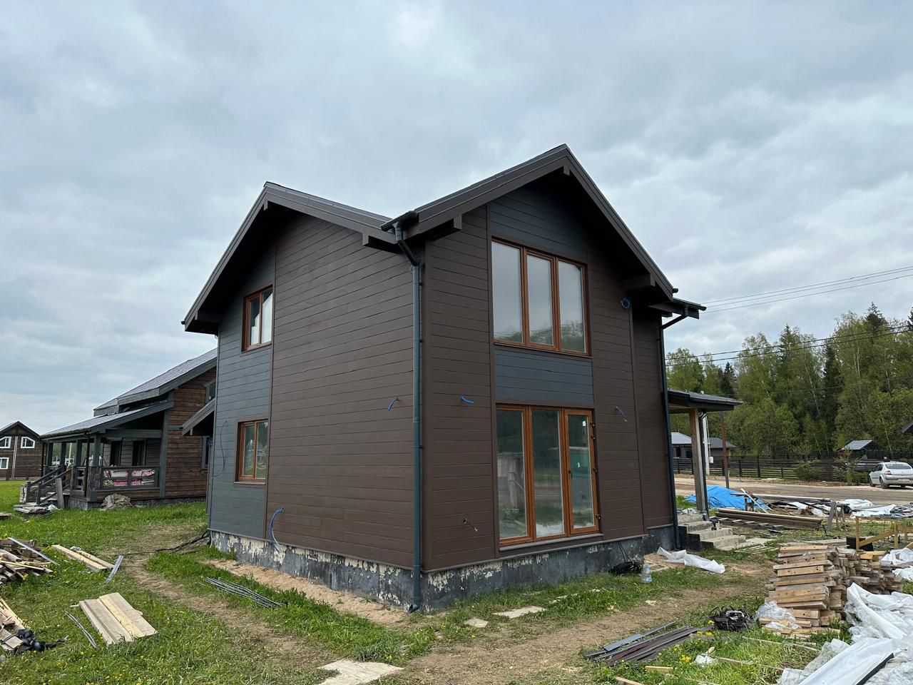 FCS Фиброцементный сайдинг Вуд Клик Целлюлоза 3000х200х10мм 0.6м2 F21 купить в Санкт-Петербурге