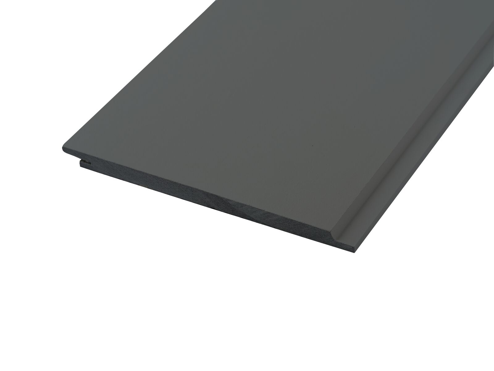FIBRA PLANK Click Smooth Фиброцементный сайдинг 3000х200х10мм 0.6м2 7024 темно-серый, 7024 (темно-серый)