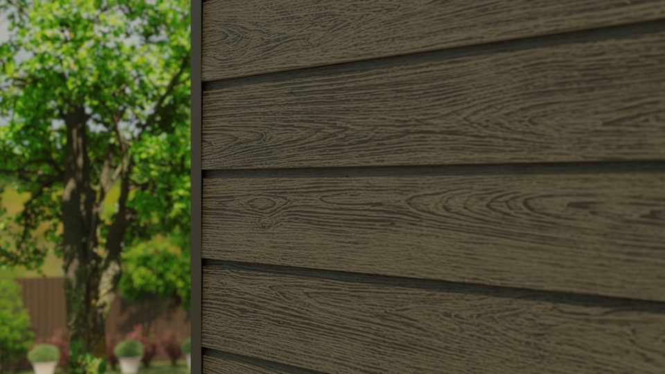 CLADBOARD Фиброцементный сайдинг Дерево 192х3050х7,5мм 0.59м2/шт SD 31 купить в Санкт-Петербурге