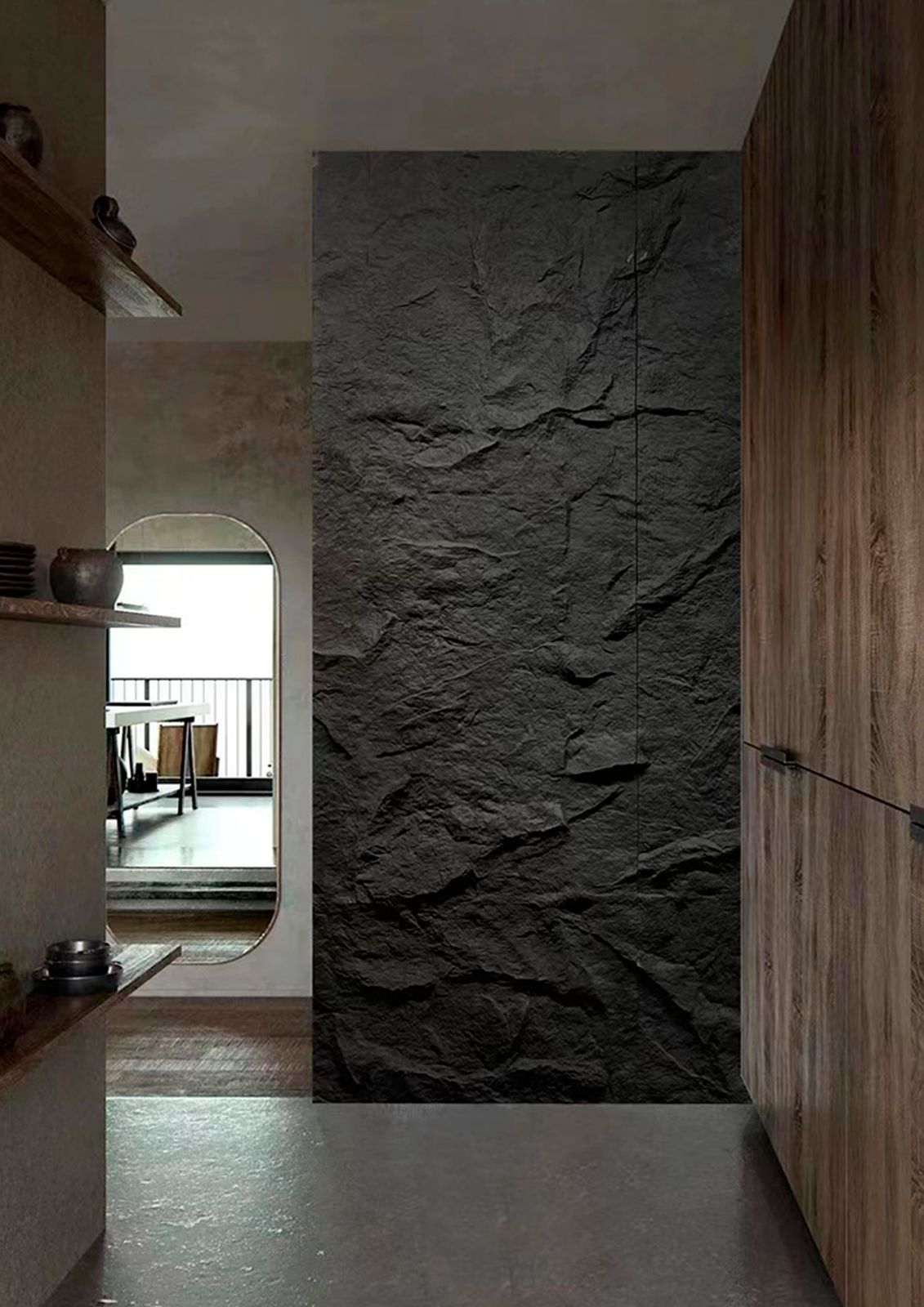 Mosaic Stone Панель полиуретановая под камень 1200х600х10-15мм 0.72м2 вулкан черный 25шт/упак купить в Санкт-Петербурге Mosaic Stone Панель полиуретановая под камень 1200х600х10-15мм 0.72м2 вулкан черный 25шт/упак