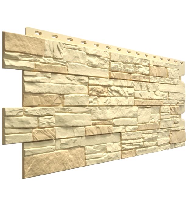 Панель фасадная Docke Premium STEIN 1098х400мм Янтарный, Янтарный