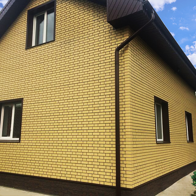 Фото фасад отзывы цена Угол наружный Fineber КИРПИЧ KLINKER купить в Санкт-Петербурге по цене 537.5 руб