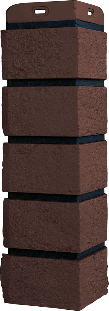 Угол Grand Line Состаренный кирпич Design Plus с черным швом, Угол Grand Line Состаренный кирпич Design Plus каштан с черным швом купить в Санкт-Петербурге Угол Grand Line Состаренный кирпич Design Plus с черным швом, Угол Grand Line Состаренный кирпич Design Plus каштан с черным швом