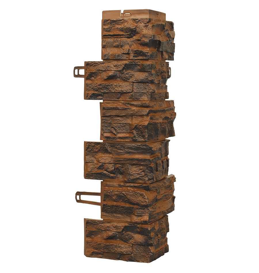 Наружный угол ROYAL STONE Rocky Stone, Угол Rocky Stone 600мм Калгари
