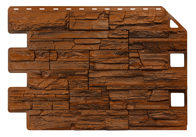 Фасадная панель ROYAL STONE Rocky Stone, Панель Rocky Stone 800х600мм 0.48м2/шт Калгари