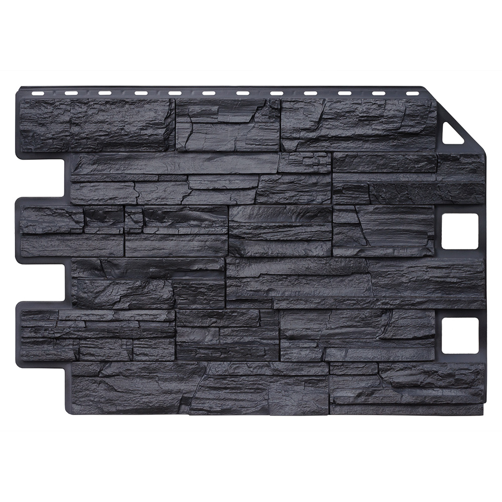 Фасадная панель ROYAL STONE Rocky Stone, Панель Rocky Stone 800х600мм 0.48м2/шт Кингстон