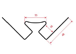 Угол внутренний Формлайт ТехноНИКОЛЬ Кирпич 3000х160х110мм купить в Санкт-Петербурге Угол внутренний Формлайт ТехноНИКОЛЬ Кирпич 3000х160х110мм