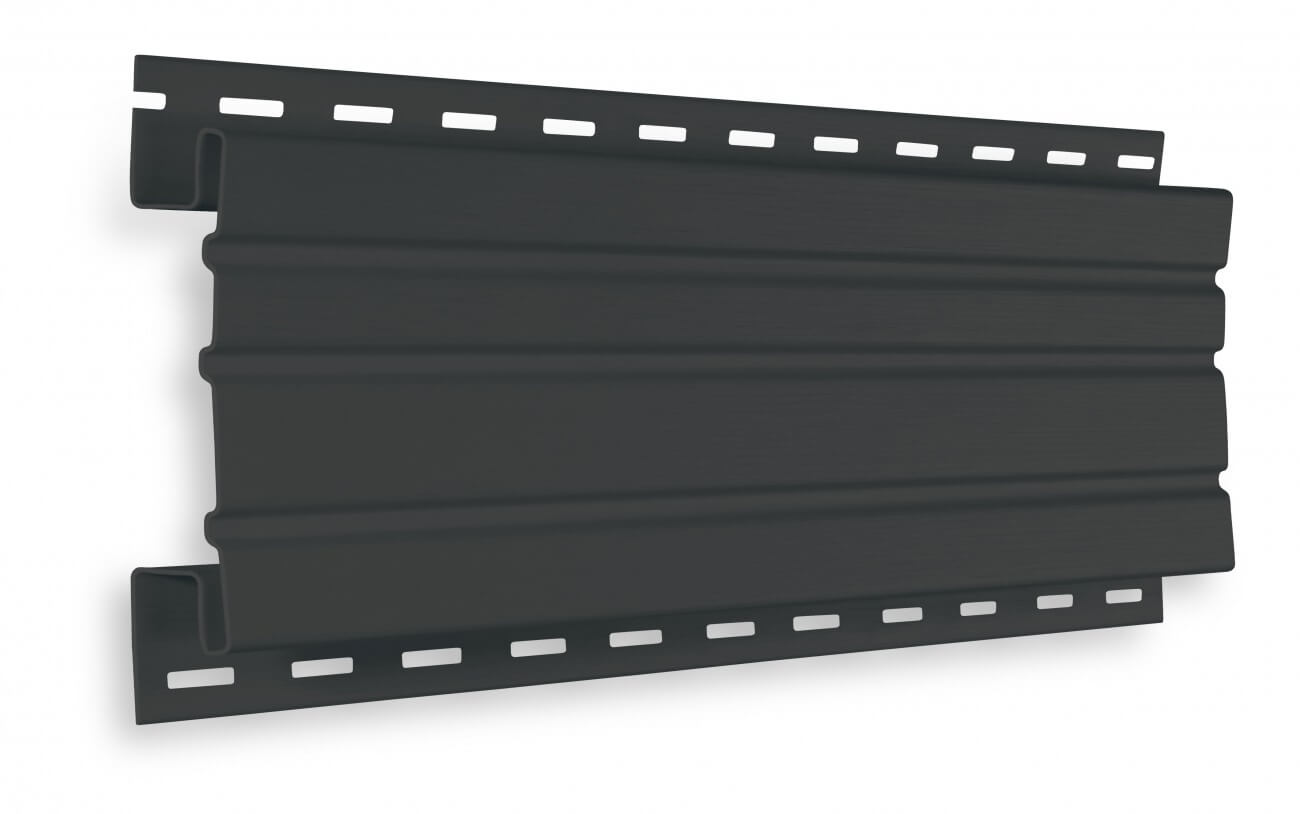 Разделитель U-Plast Decor 3000мм Графитовый, Коричневый, Белый