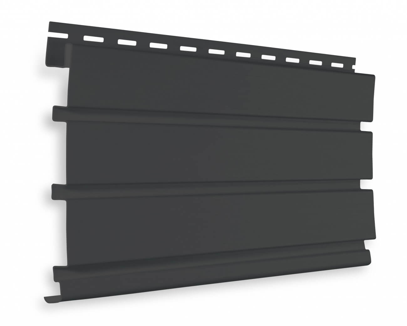 Добор U-Plast Decor 3000х170мм Графитовый, Белый