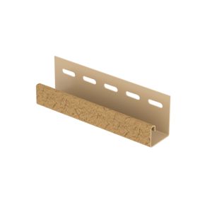 J-планка к панелям Stone-House S-Lock КЛИНКЕР/КЛИНКЕР БАЛТИК/КЛИНКЕР НОРДИК, J-профиль U-Plast Стоун-Хаус С-Лок 3050мм Клинкер Горчичный купить в Санкт-Петербурге J-планка к панелям Stone-House S-Lock КЛИНКЕР/КЛИНКЕР БАЛТИК/КЛИНКЕР НОРДИК, J-профиль U-Plast Стоун-Хаус С-Лок 3050мм Клинкер Горчичный