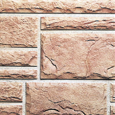 Облицовочная фасадная панель Nailite бежевый камень, бежевый камень