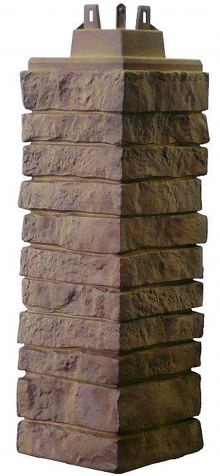 Угол к облицовочной панели серии Stacked Stone