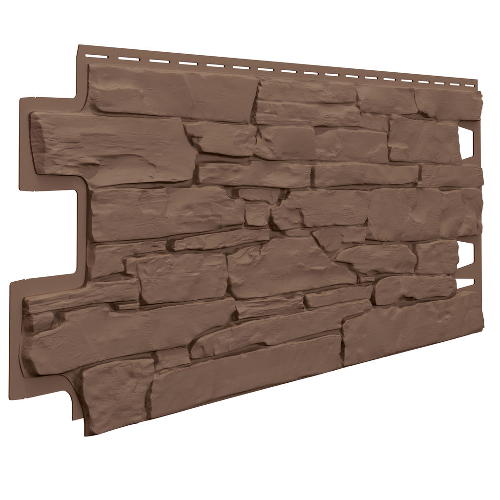 Панель отделочная Vilo Stone DARK BROWN
