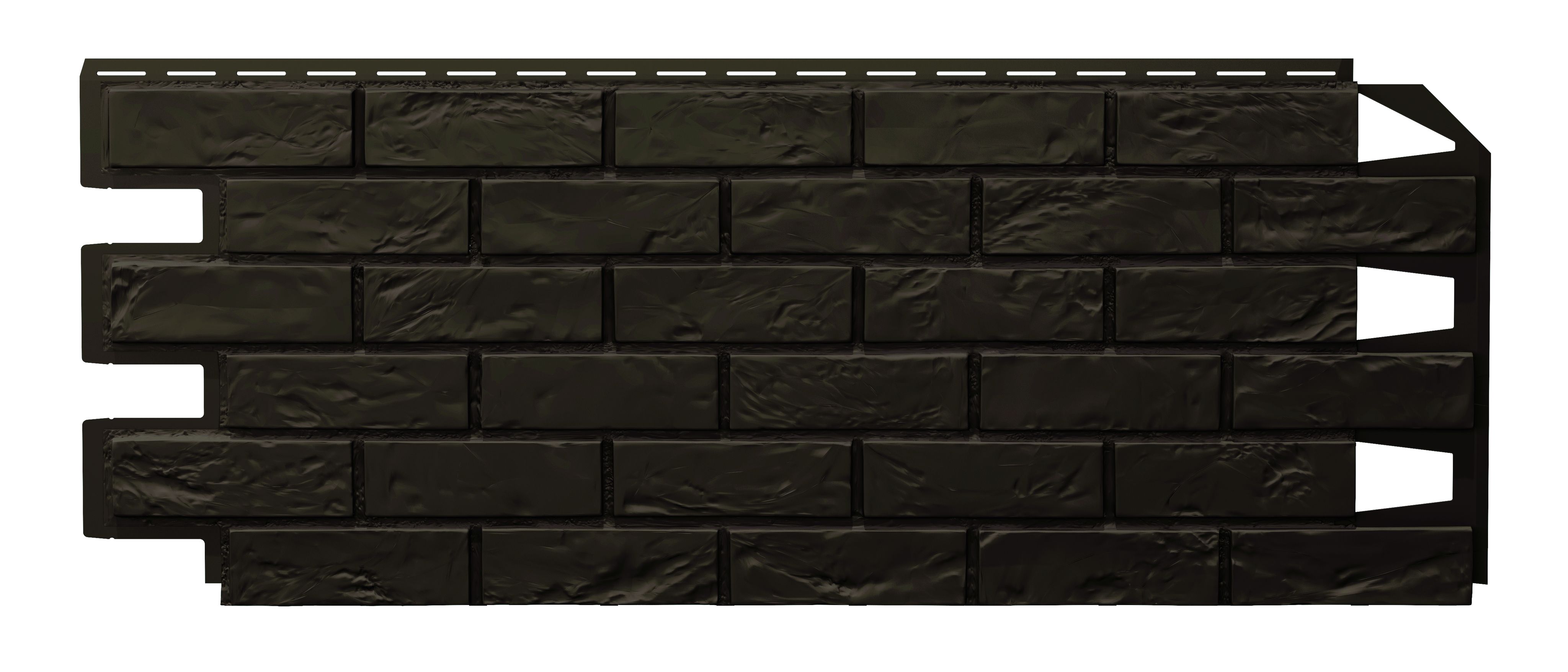 Панель отделочная VILO Brick, Dark brown