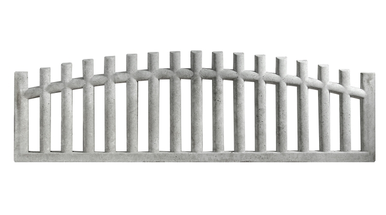 панель заборная "решётка арка"