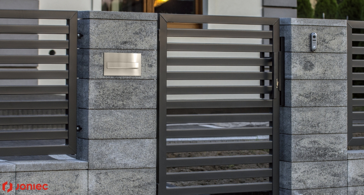 Ящик почтовый малый 285x145 к столбу 19-25,5см для блоков GU+GA, BRSM, BH20, RP20 Joniec