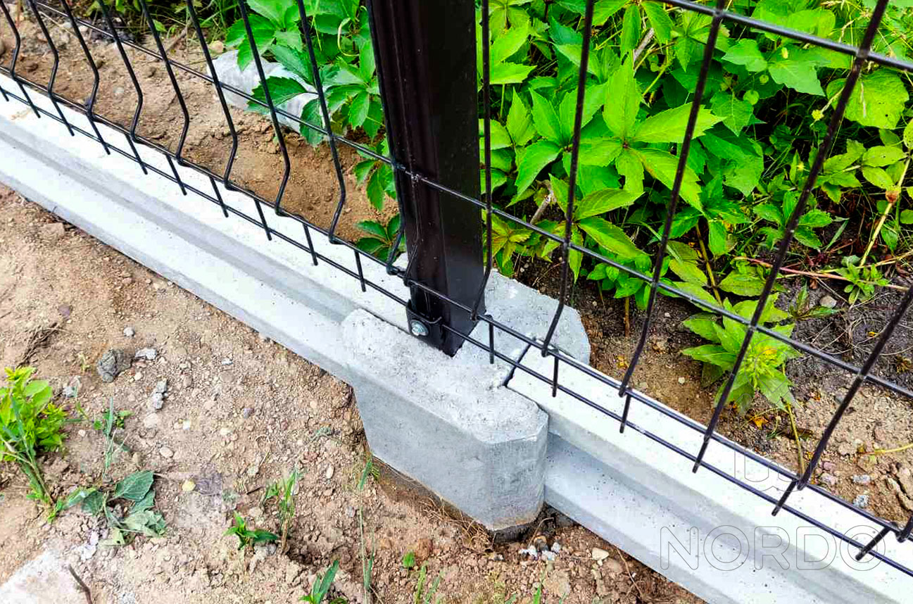 Фундамент сборный DX30/249 Серый 249х30х5,5см Joniec