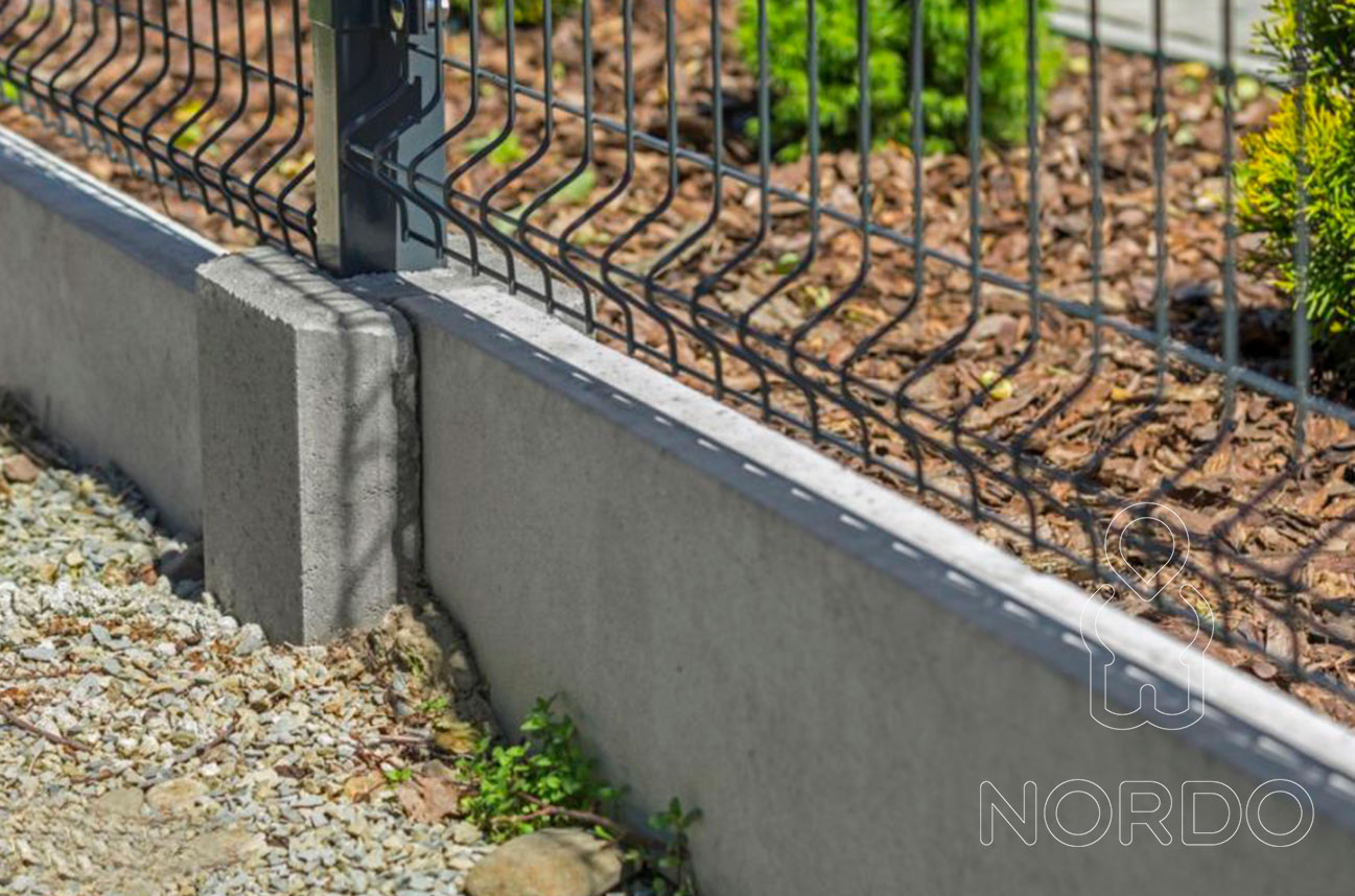 Фундамент сборный DX30/249 Серый 249х30х5,5см Joniec