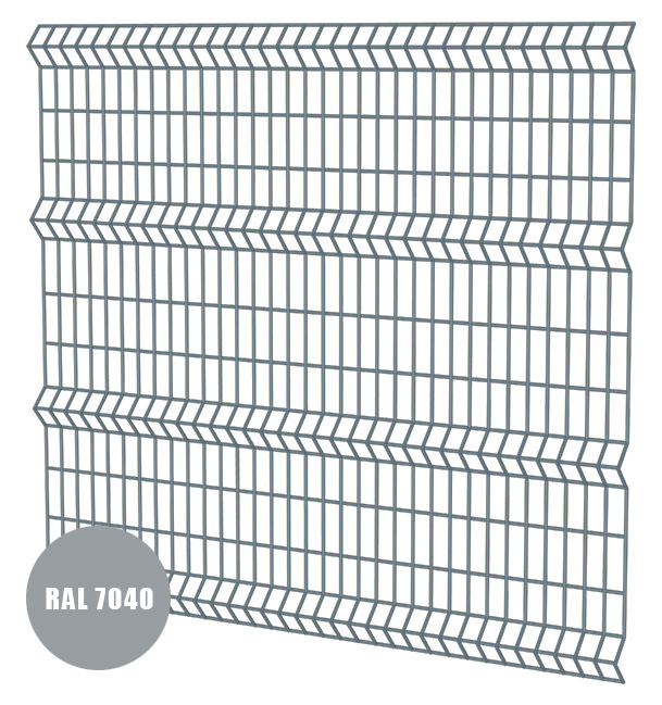 Сварная панель Стандарт 55 2,0*2,5м/ 4мм/ 4Р/ ОЦ ППК, 7024 (тёмно-серый)