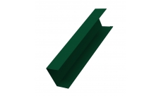 Крышка 65х60 (для ворот и калиток) PE двс (двустороннее TwinColor) GrandLine, зеленый мох 6005