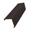 Декоративная накладка универс. угловая д/столба 80х80 0.45 PE-Double 3м GL, RR 32 темно-коричневый