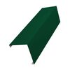 Декоративная накладка универс. угловая д/столба 60х60 0.45 PE 3м GL, RAL 6005 зеленый мох
