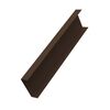 Декоративная накладка универс. д/столба 60х60 0.45 PE-Double 2м GL, Декоративная накладка универс. д/столба 60х60 0.45 PE-Double 8017 коричневый 2м GL