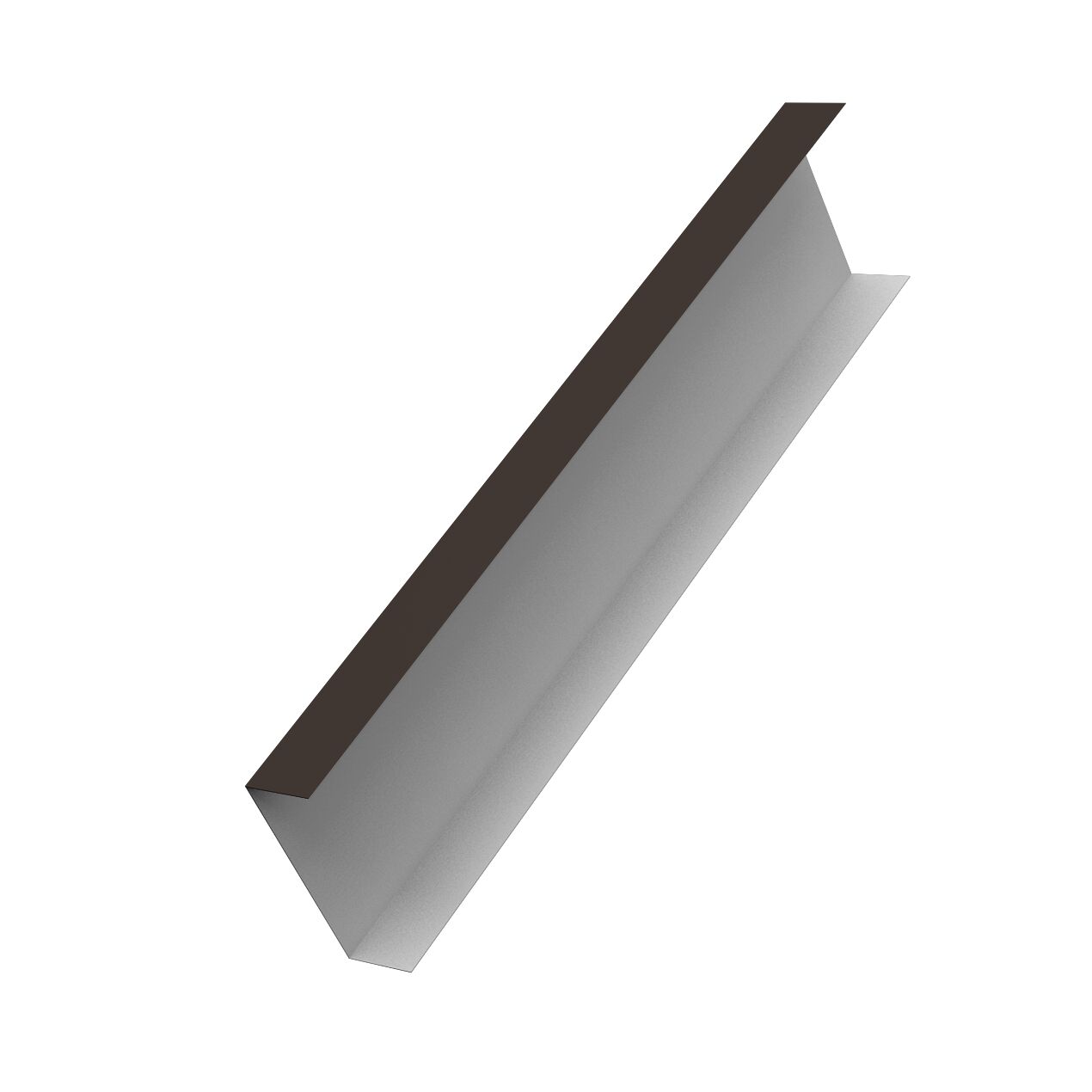 Декоративная накладка универс. д/столба 80х80 0.50 Drap TX RR32 темно-коричневый 2.5м GL, RR 32 темно-коричневый