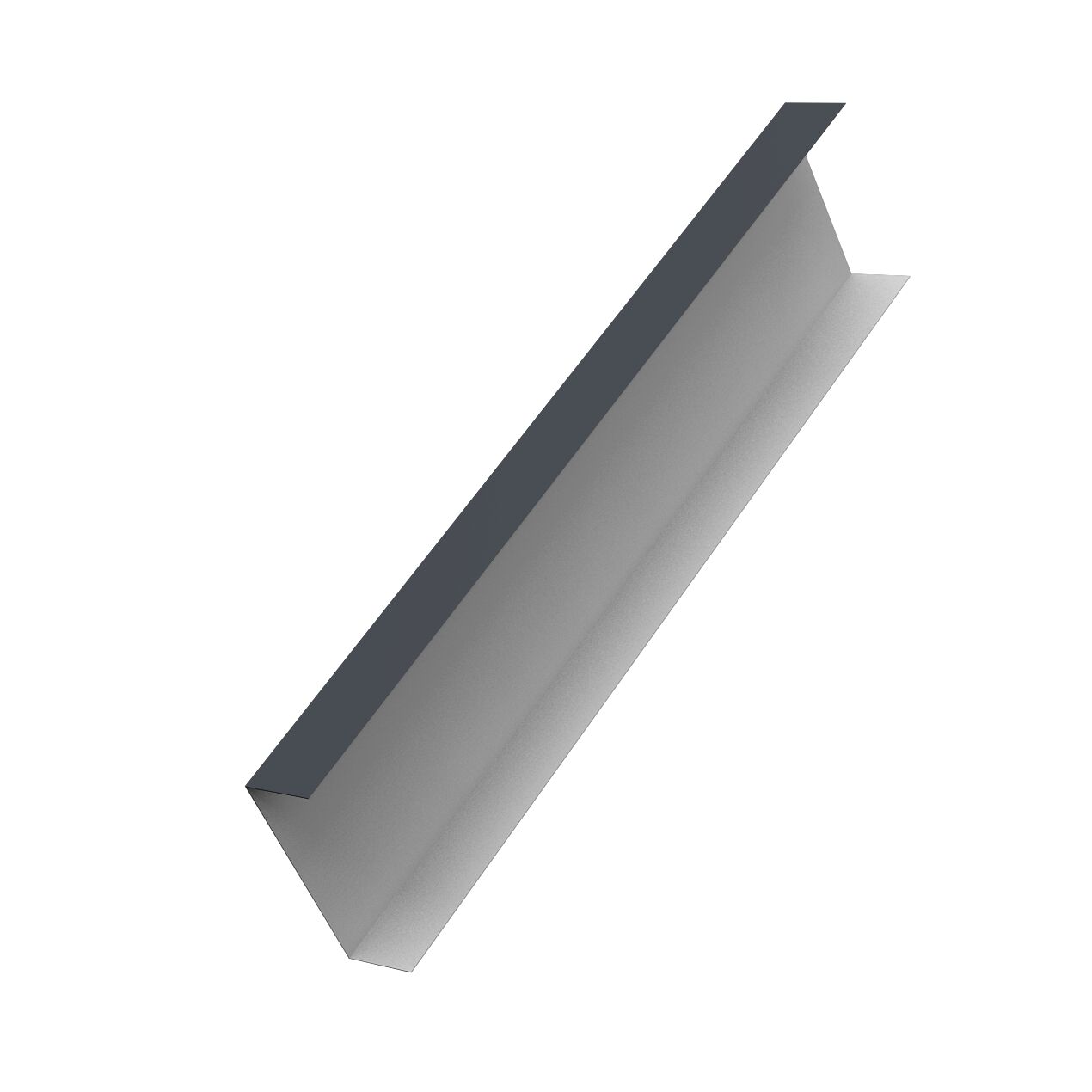 Декоративная накладка универс. д/столба 80х80 0.50 Drap TX 3м GL, Декоративная накладка универс. д/столба 80х80 0.50 Drap TX 7024 темно-серый 3м GL