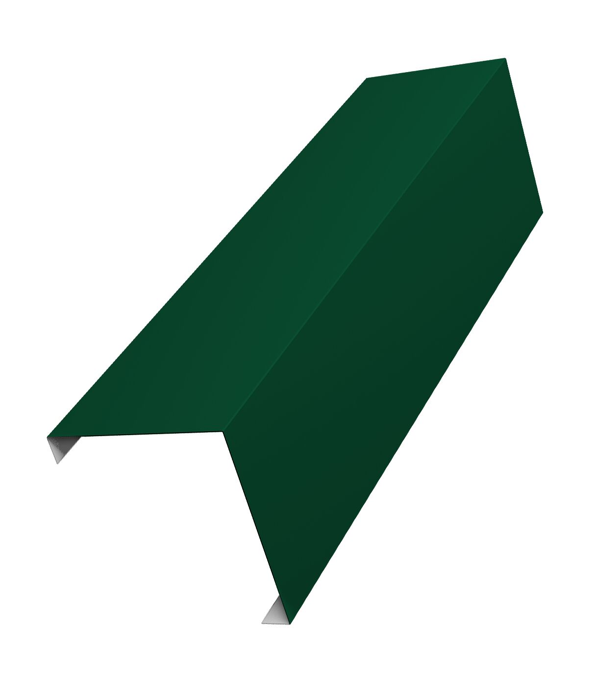 Декоративная накладка универс. угловая д/столба 60х60 0.45 PE 2.5м GL, RAL 6005 зеленый мох