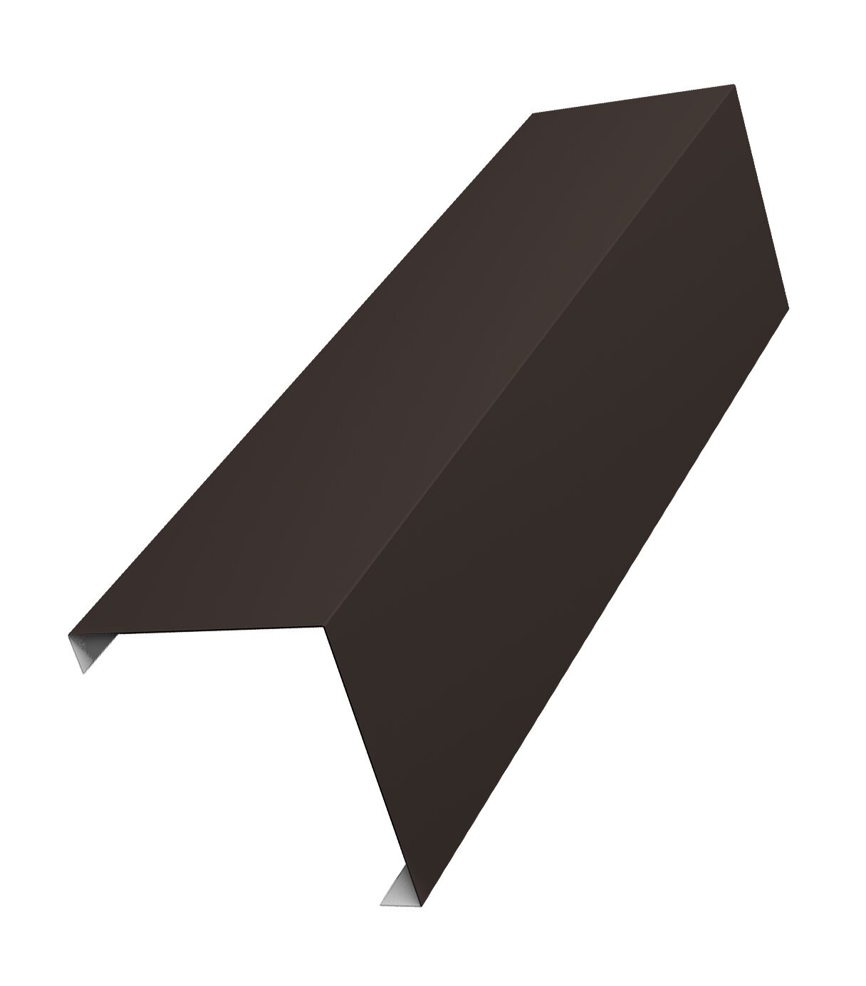 Декоративная накладка универс. угловая д/столба 62х55 0.50 Drap TX 1.8м GL, RR 32 темно-коричневый