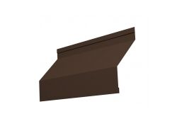 Ламель жалюзи Milan Drap (одностороннее покрытие) GrandLine, шоколад 8017