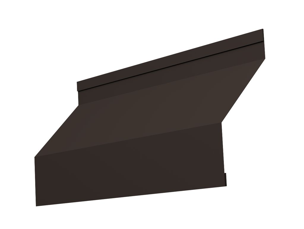 Ламель жалюзи Milan Drap ST 0,5 (одностороннее покрытие) GrandLine, RR 32 темно-коричневый