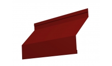 Ламель жалюзи Milan PE Satin (одностороннее покрытие) GrandLine, красно-коричневый 3011