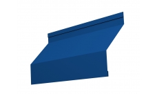 Ламель жалюзи Milan PE Satin (одностороннее покрытие) GrandLine, сигнально-синий 5005
