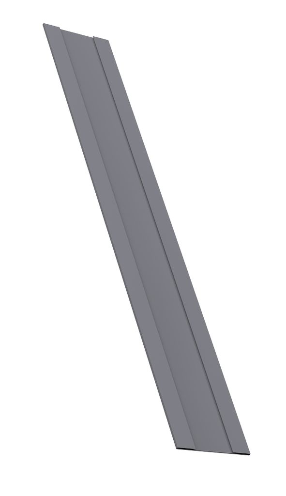 Крепежная планка Drap (одностороннее покрытие) GrandLine, сигнально-серый 7004